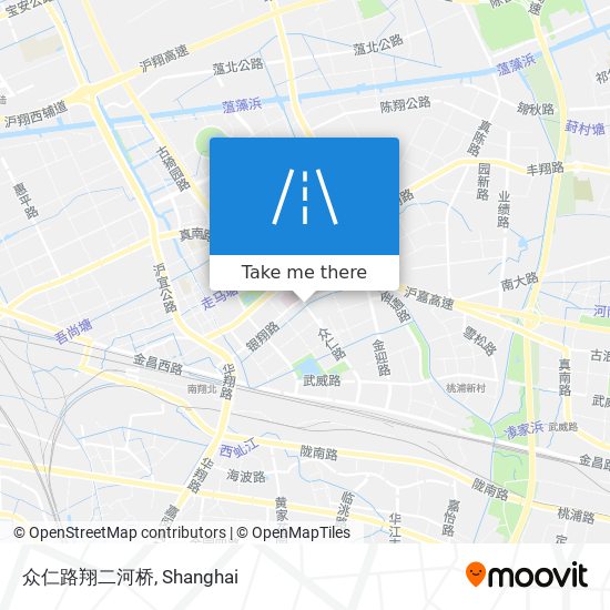 众仁路翔二河桥 map