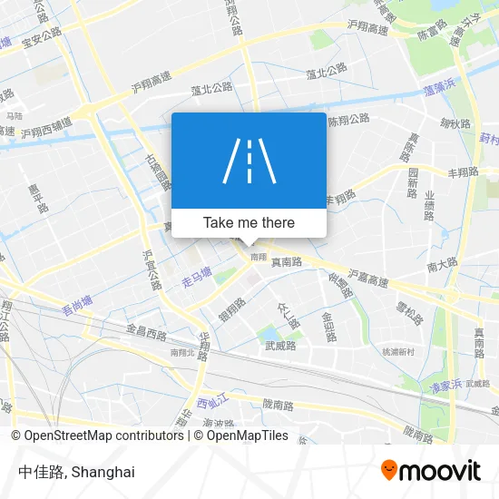 中佳路 map