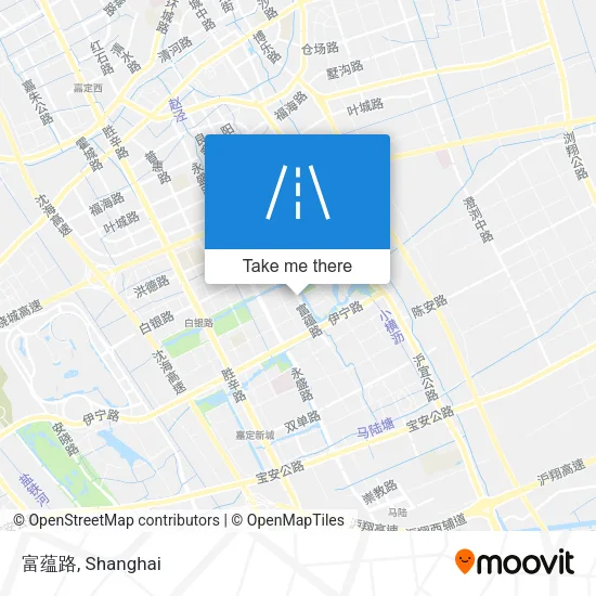 富蕴路 map