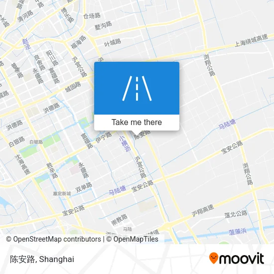 陈安路 map