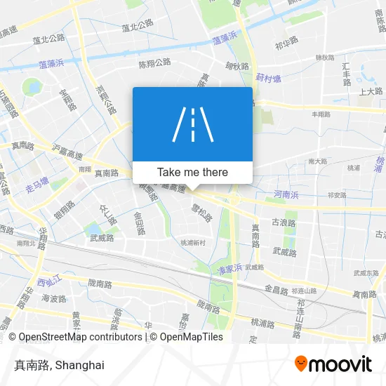 真南路 map
