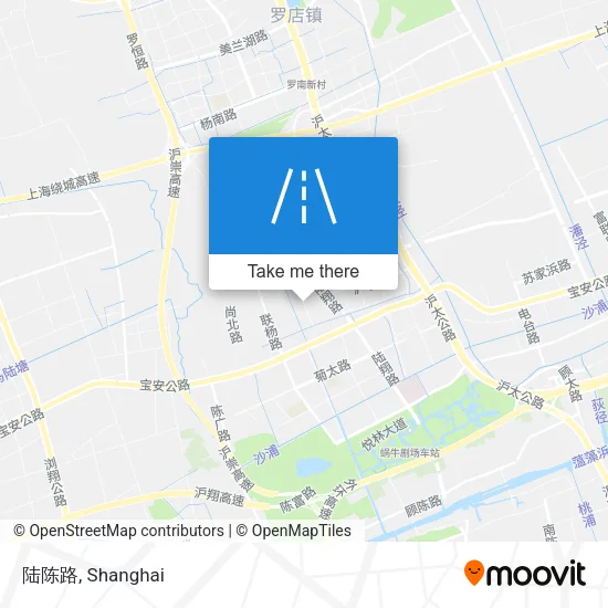 陆陈路 map