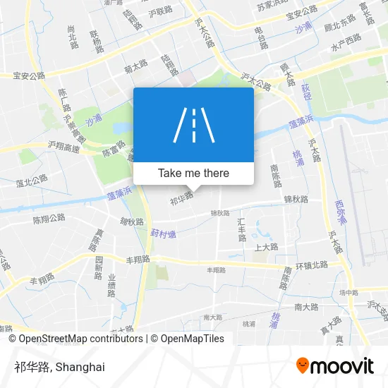 祁华路 map