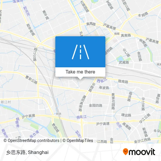 乡思东路 map