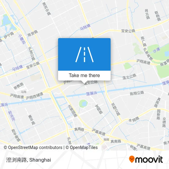 澄浏南路 map