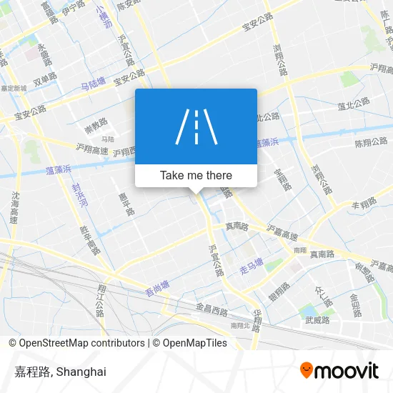 嘉程路 map