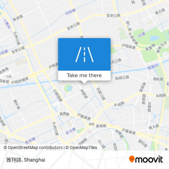 雅翔路 map