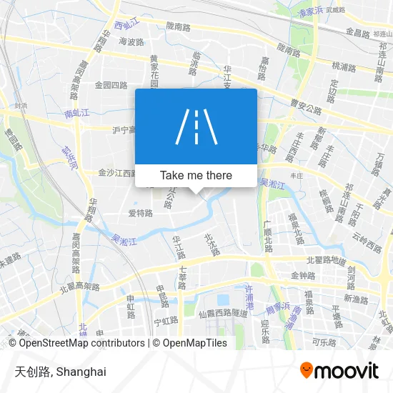 天创路 map
