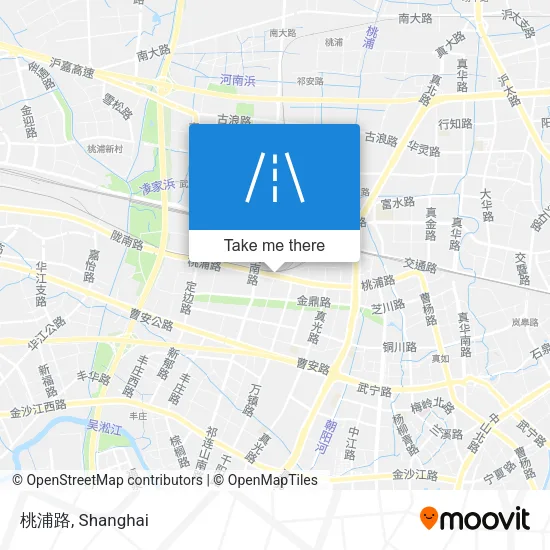 桃浦路 map