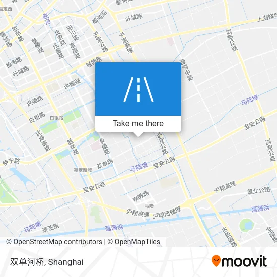 双单河桥 map