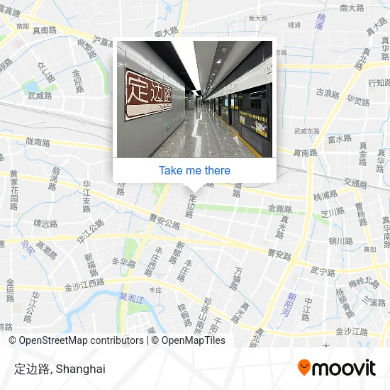 定边路 map