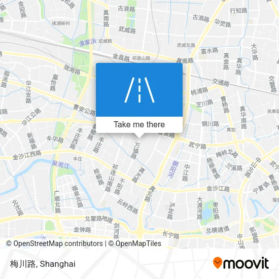 梅川路 map