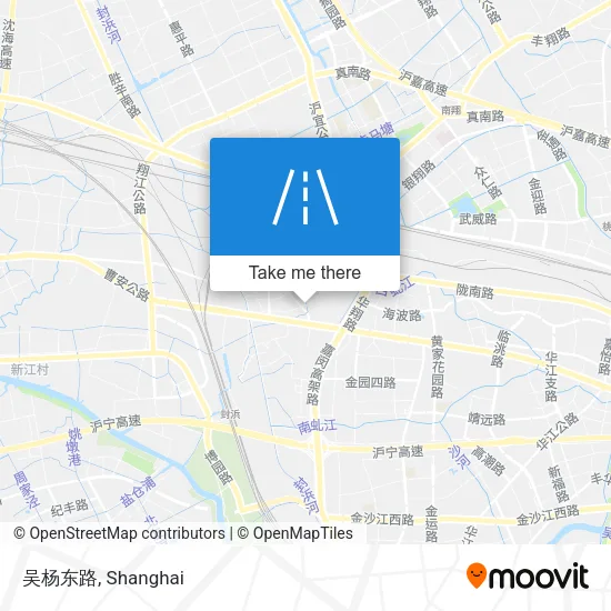 吴杨东路 map