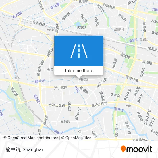 榆中路 map