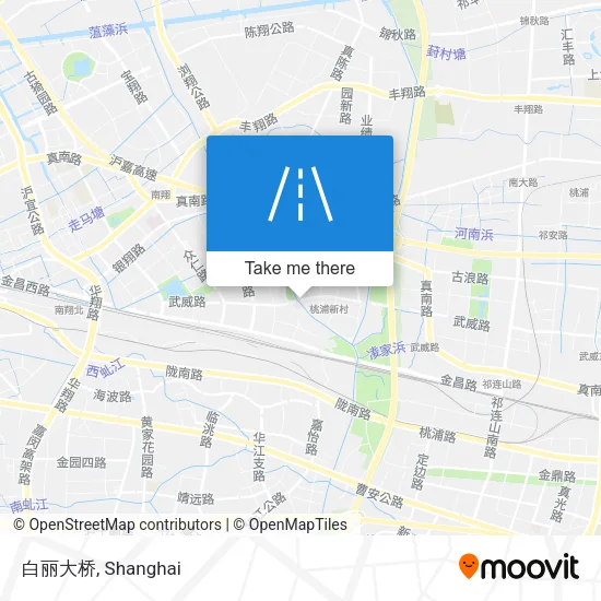 白丽大桥 map