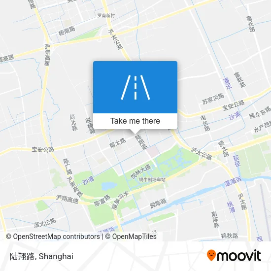 陆翔路 map