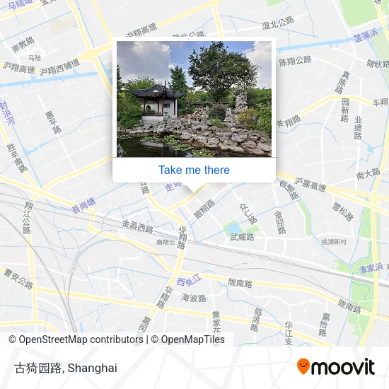 古猗园路 map