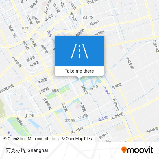 阿克苏路 map