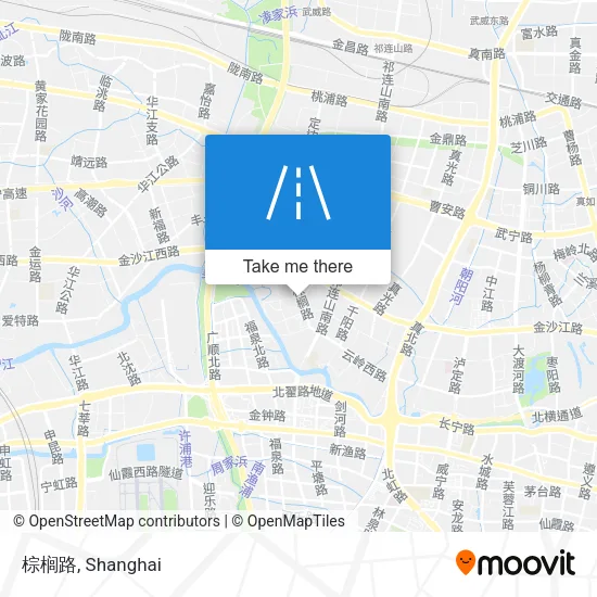棕榈路 map