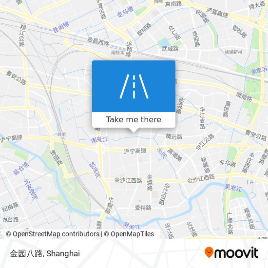 金园八路 map