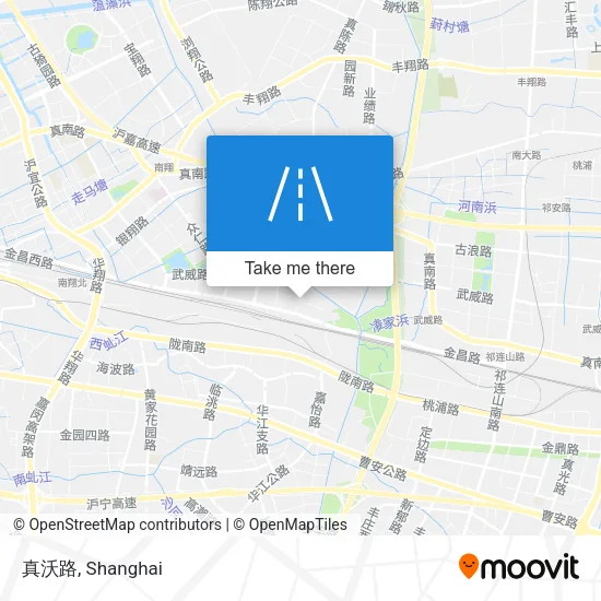 真沃路 map