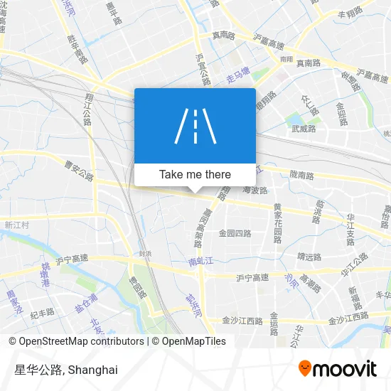 星华公路 map