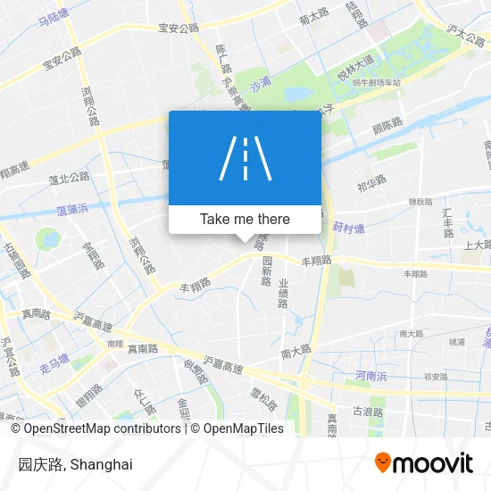 园庆路 map