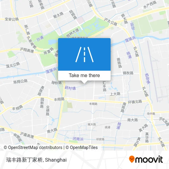 瑞丰路新丁家桥 map