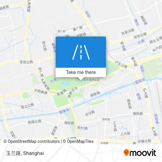 玉兰路 map