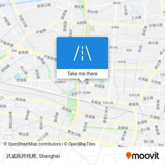 武威路跨线桥 map