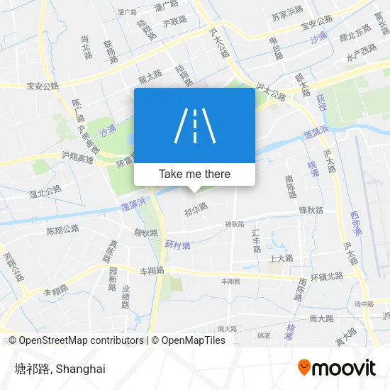 塘祁路 map