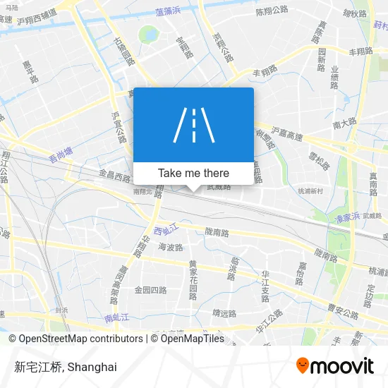 新宅江桥 map