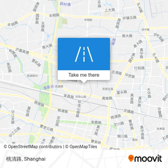 桃清路 map