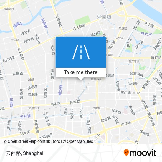 云西路 map