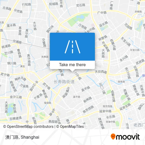 澳门路 map