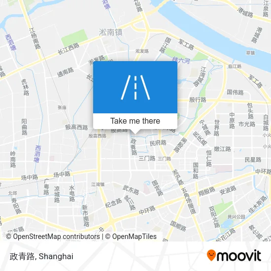 政青路 map