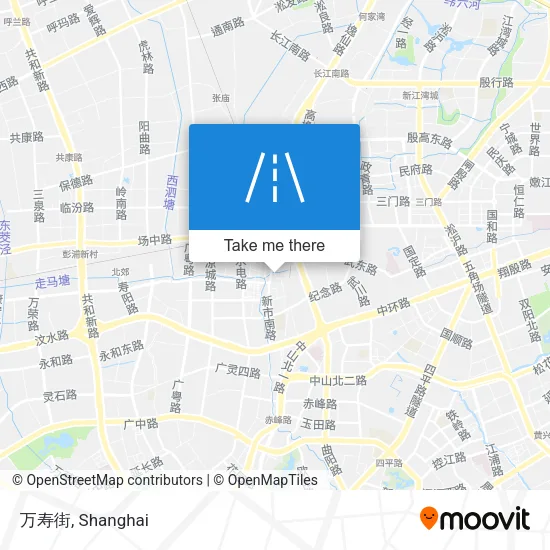 万寿街 map