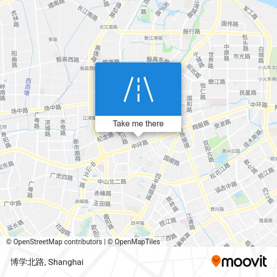 博学北路 map