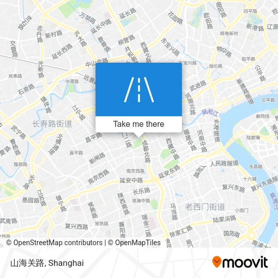 山海关路 map
