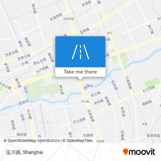 蕰川路 map