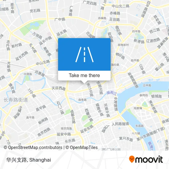华兴支路 map