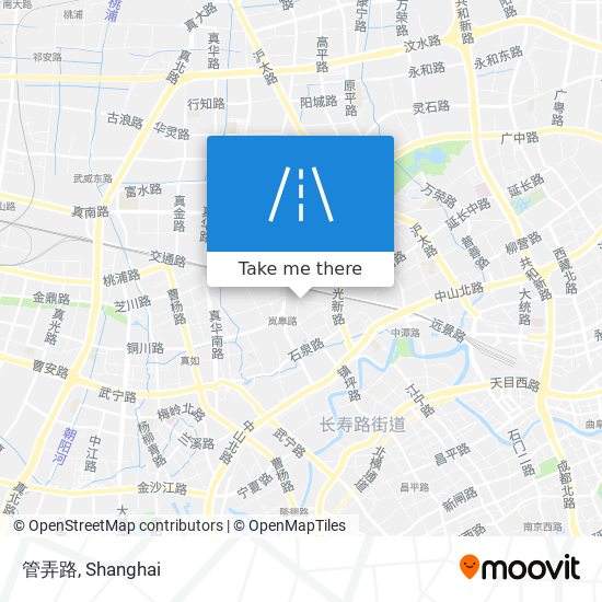 管弄路 map