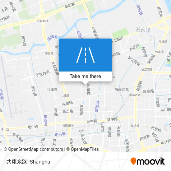 共康东路 map