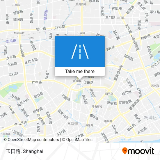 玉田路 map