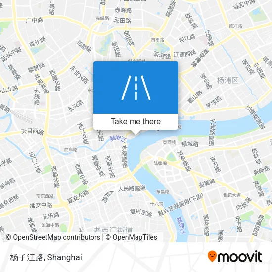 杨子江路 map