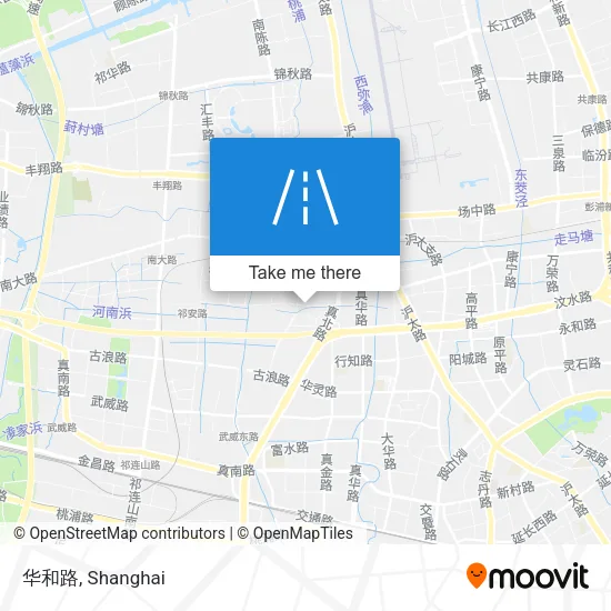 华和路 map