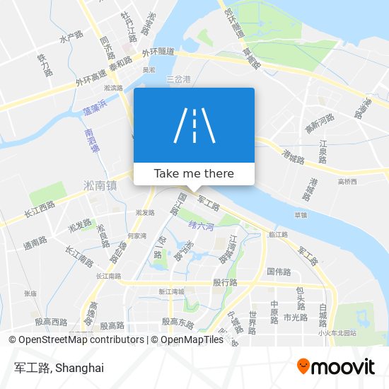 军工路 map