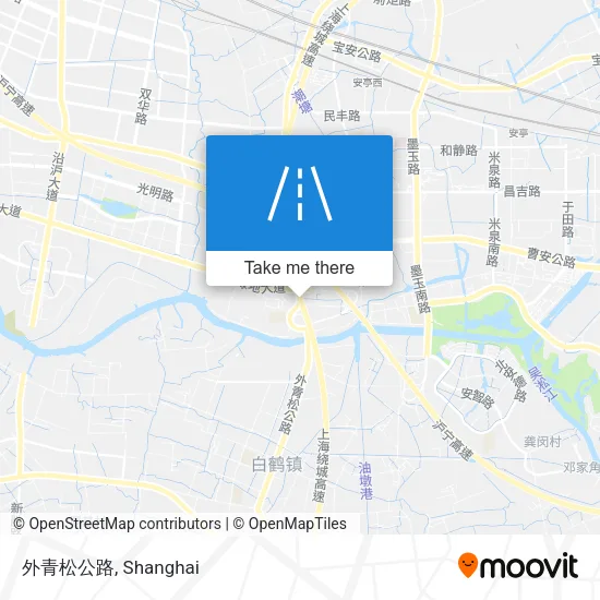 外青松公路 map