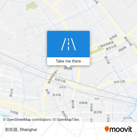 前炬路 map