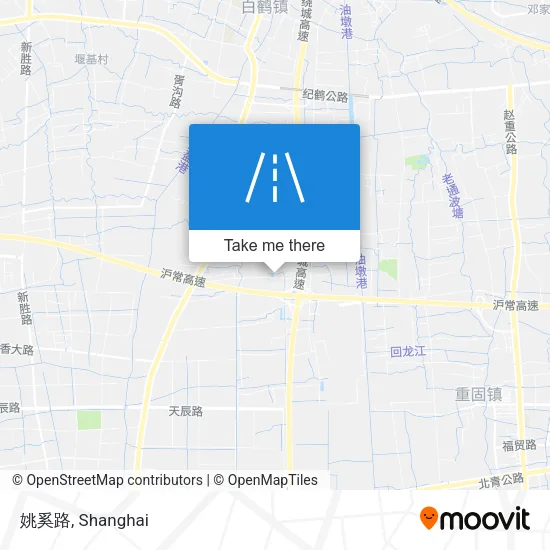 姚奚路 map